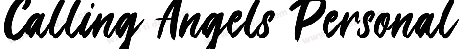 Calling Angels Personal Use字体转换